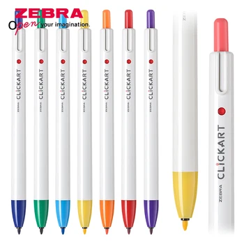 1pcs Japonsko ZEBRA Clickart Push-typ Akvarel Pero WYSS22 Anti-halo Farbenie Študent Strane Účtu Maľba Farebná Anti-dry Háčik Pero