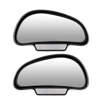 2 KS Blind Spot Auto Zrkadlo 360-Stupňový Nastaviteľný širokouhlý Bočné Spätné Zrkadlá Pre Parkovanie Pomocné Spätné Zrkadlo