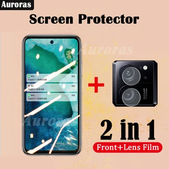 Auroras 2-v-1 Pre Xiao 13T Pro Obrazovke Tvrdeného HD Glass Film Objektív Chránič Film Pre Xiao 13T Displej Chrániť