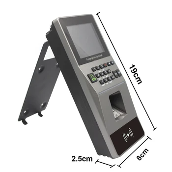 Biometrické Fingerprint Access Control Čas Dochádzky RFID 125Khz Klávesnica, Čítačka Kariet Heslo Free Software TCP/IP USB