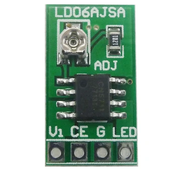 DC 3.3 V, 3.7 V, 5V LED Driver 30-1500MA Konštantný Prúd Nastaviteľný Modul PWM Control Board pre USB 18650 -